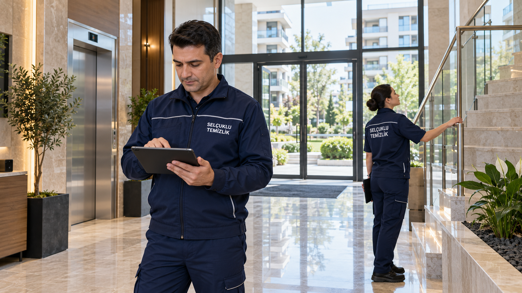 Selçuklu Temizlik site yönetimi ve saha planlama çalışması
